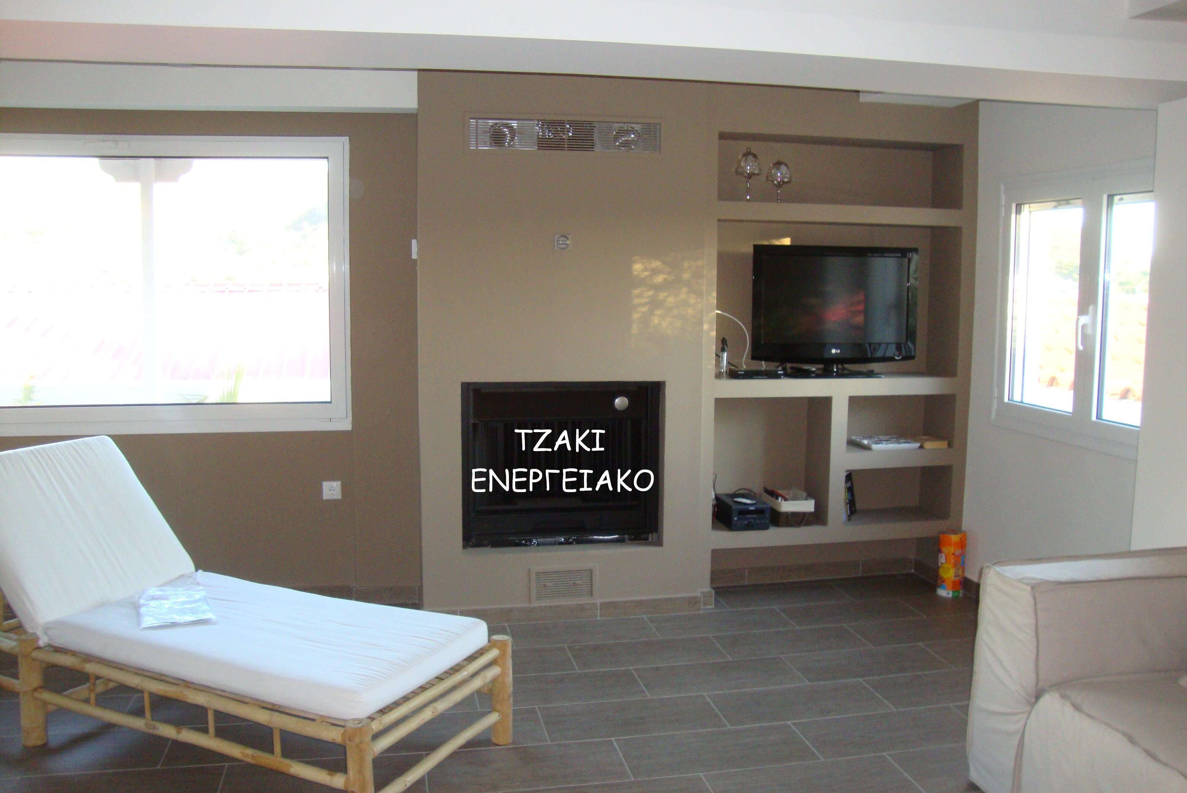 Διαμορφωμένο τζάκι